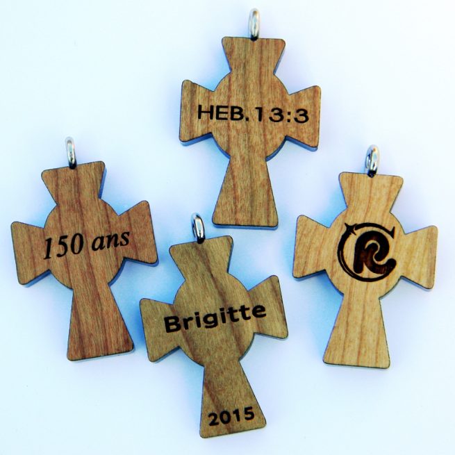 52C - Wooden cross, dove