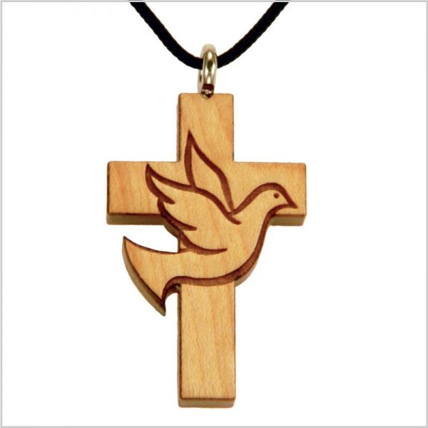 53A - Wooden cross, dove