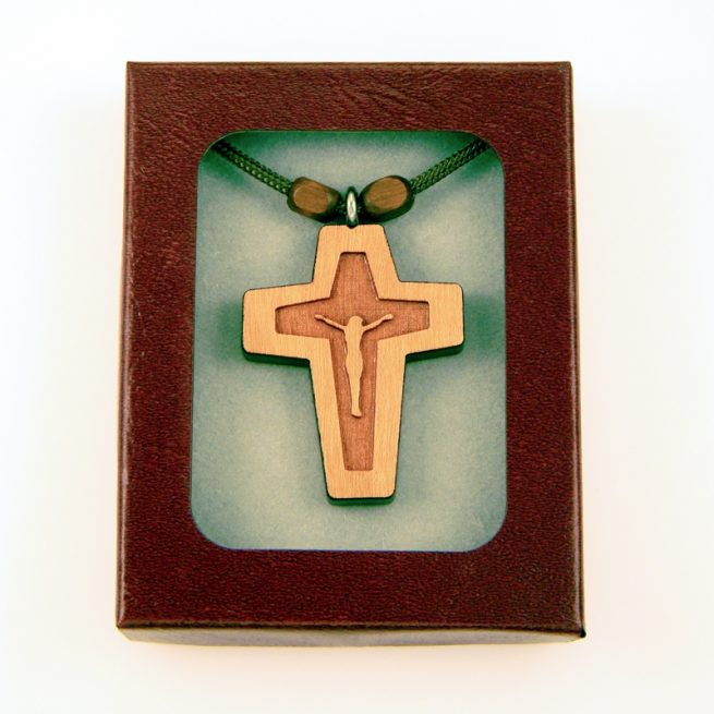 54A - Wooden cross, corpus