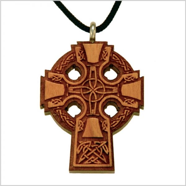 67C - Wooden celtic cross
