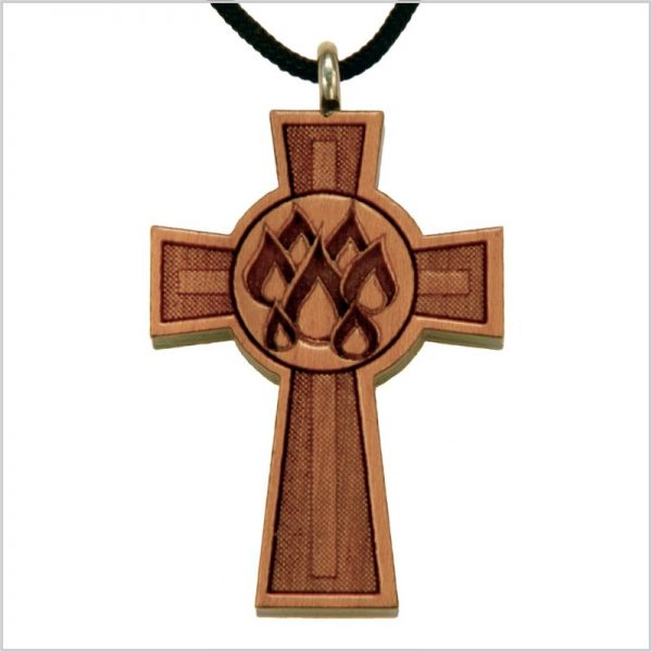 13C - Wooden cross,  7 flames