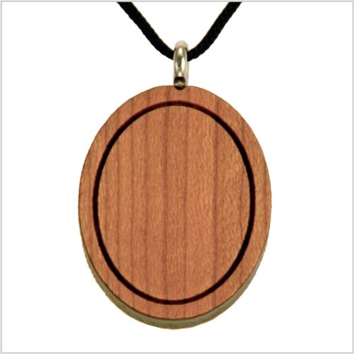2R - Wooden pendant