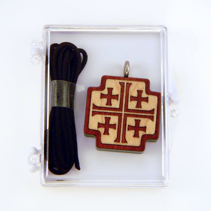 49E - Wooden cross, Jerusalem