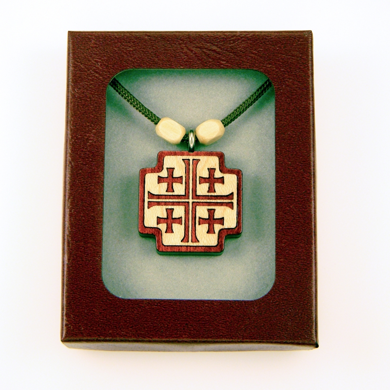 49E - Wooden cross, Jerusalem