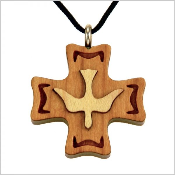 53B - Wooden cross, dove