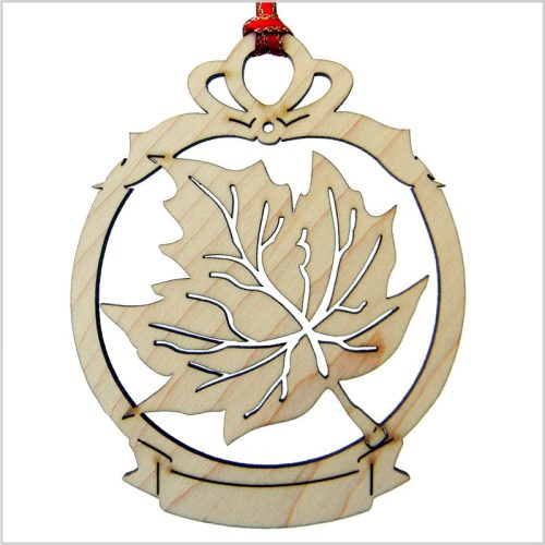 563 - Ornament,   Maple Leaf