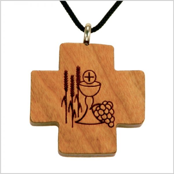 58B - Wooden cross, eucharist