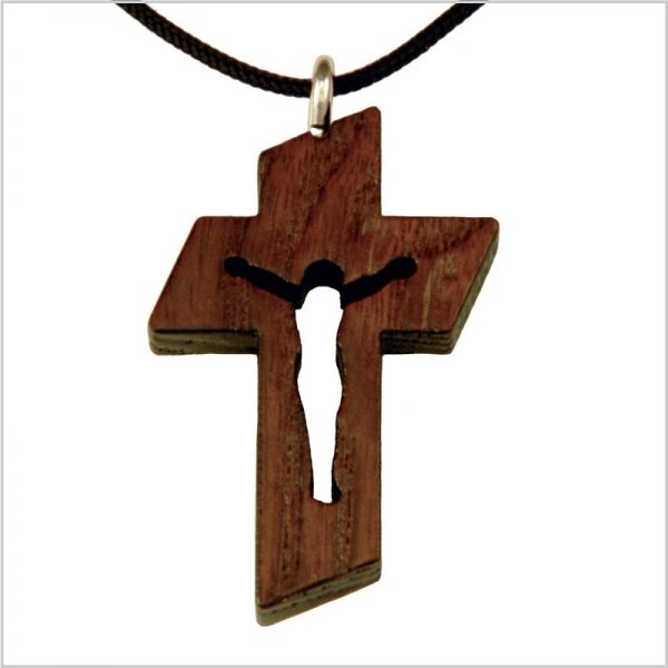 60A - Wooden cross, corpus