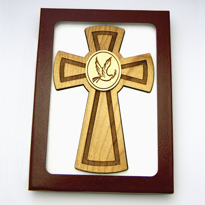 83C - Crucifix, peace dove