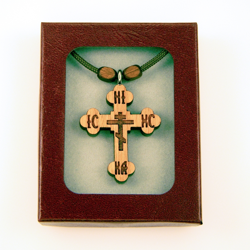Small Wooden Crosses - Necklaces | ChristianDiscountShop.com