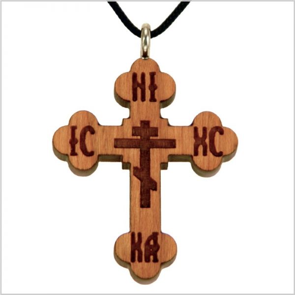 89B - Wooden cross, Orthodox