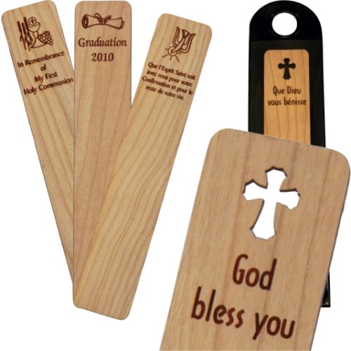 ENGRAVED BOOKMARKS